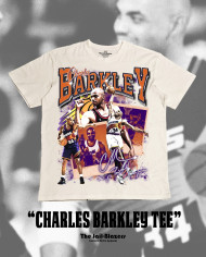 " Charles Barkley Tee " - Off White " Charles Barkley Tee " - Off White