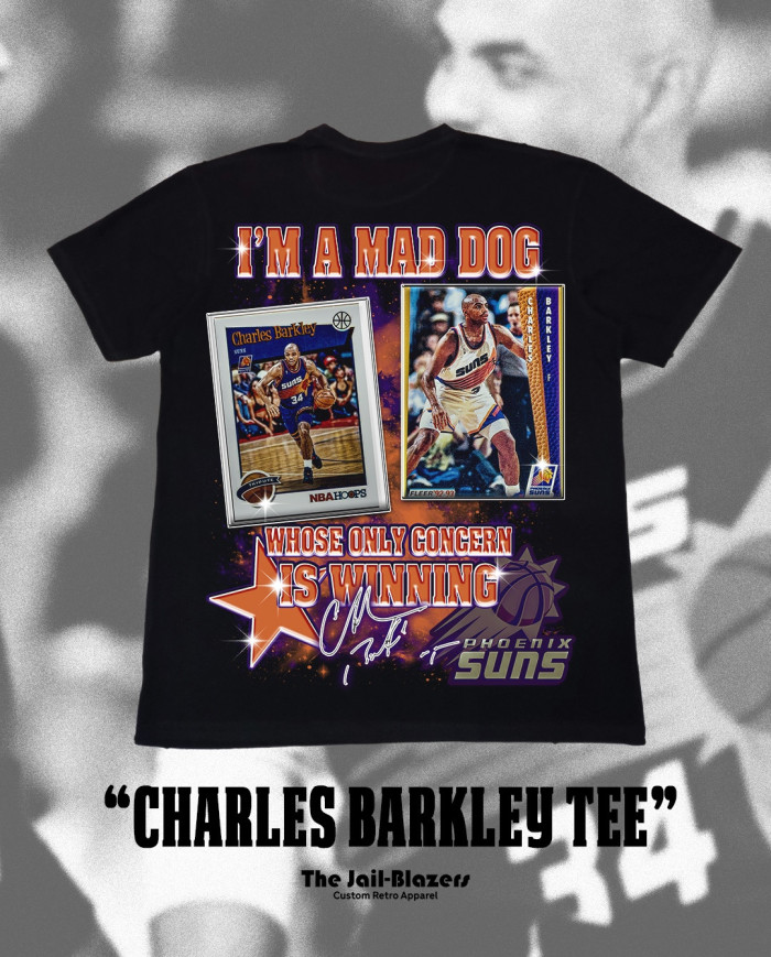 " Charles Barkley Tee " - Black " Charles Barkley Tee " - Black