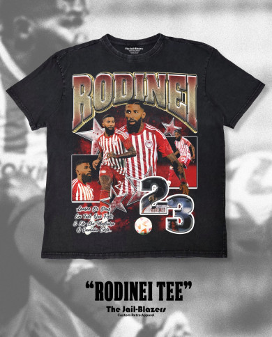 " Rodinei Tee " - Washed Black