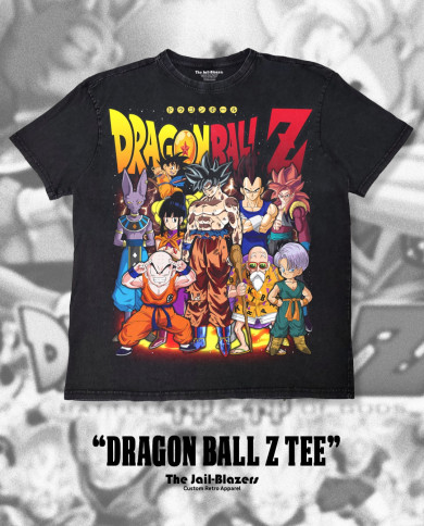 " Dragon Ball Z Tee " - Washed Black