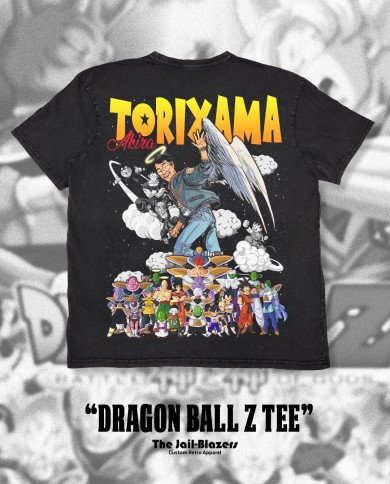 " Dragon Ball Z Tee " - Washed Black