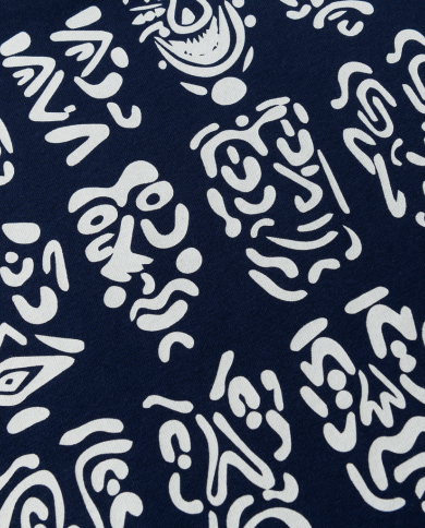 12 Faces Tee - Dark Blue 12 Faces Tee - Dark Blue