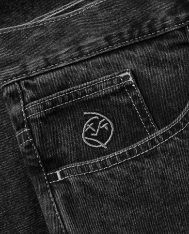 Big Boy Pants - Silver Black