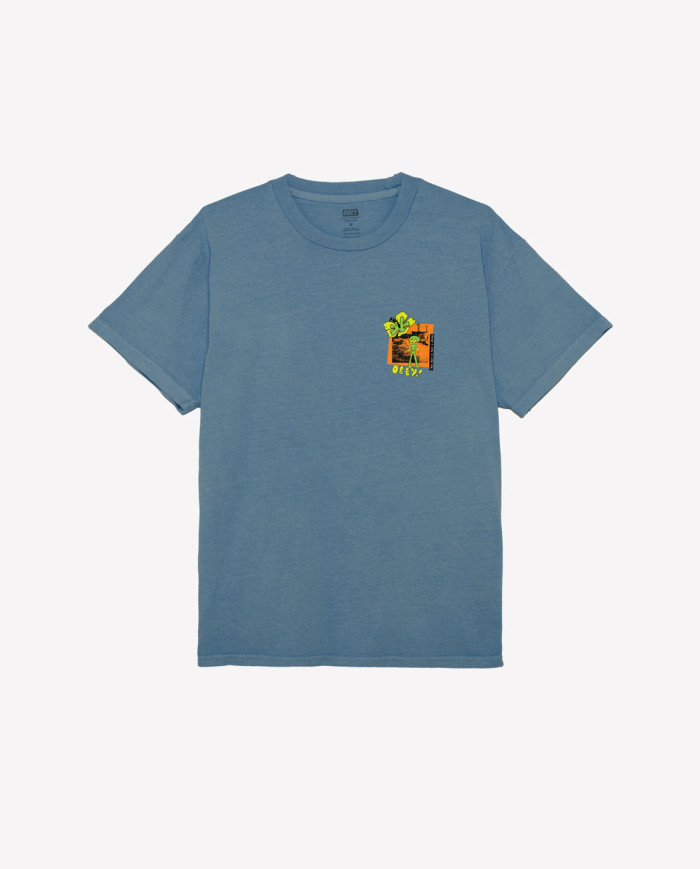 12 Faces Tee - Dark Blue