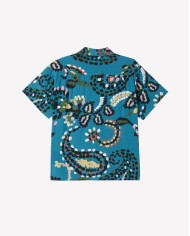 Obey - Paisley Dot Shirt - Dragon Fly Multi