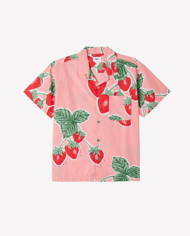 Obey - Jumbo Berries Shirt - Flamingo Pink Multi