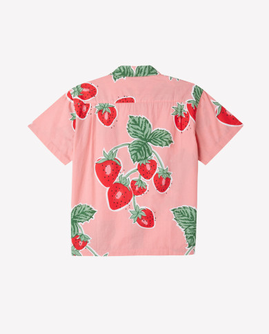 Obey - Jumbo Berries Shirt - Flamingo Pink Multi
