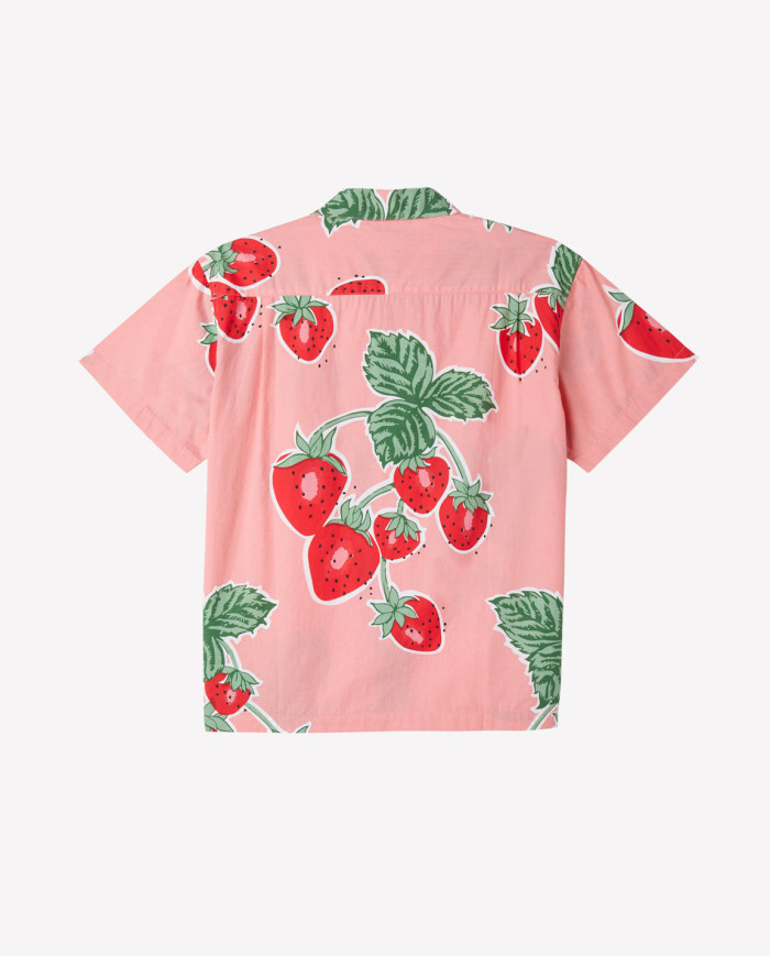 Obey - Jumbo Berries Shirt - Flamingo Pink Multi