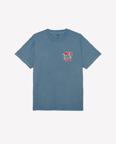 Obey - Out of Step Pigment Tee - Pigment Coronet Blue