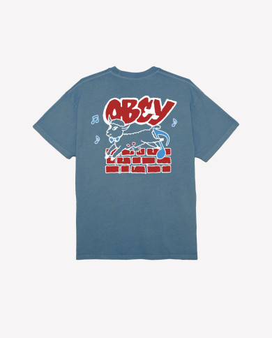 Obey - Out of Step Pigment Tee - Pigment Coronet Blue