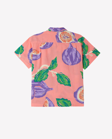 Obey - Figs Shirt - Shell Pink Multi