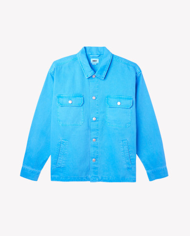 Obey - Division Shirt Jacket - Pigment French Blue Obey - Division Shirt Jacket - Pigment French Blue