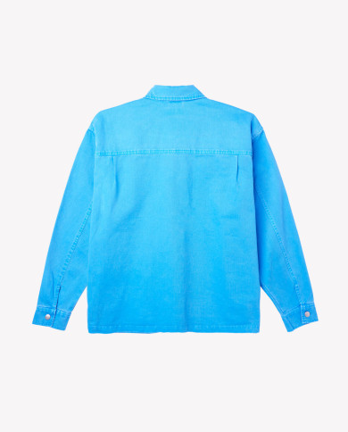 Obey - Division Shirt Jacket - Pigment French Blue Obey - Division Shirt Jacket - Pigment French Blue
