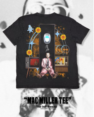 " Mac Miller Tee " - Washed Black