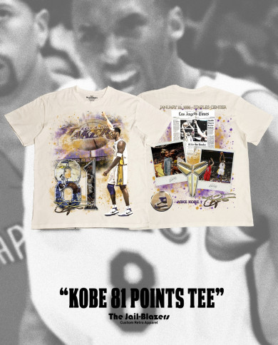 Kobe 81 Points Tee - Off White