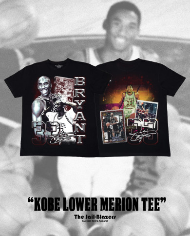 Kobe Lower Merion Tee - Black