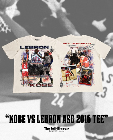 Kobe Lebron ASG 2016 Tee - Off White