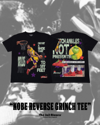 Kobe Reverse Grinch Tee - Black
