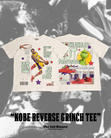 Kobe Reverse Grinch Tee - Off White