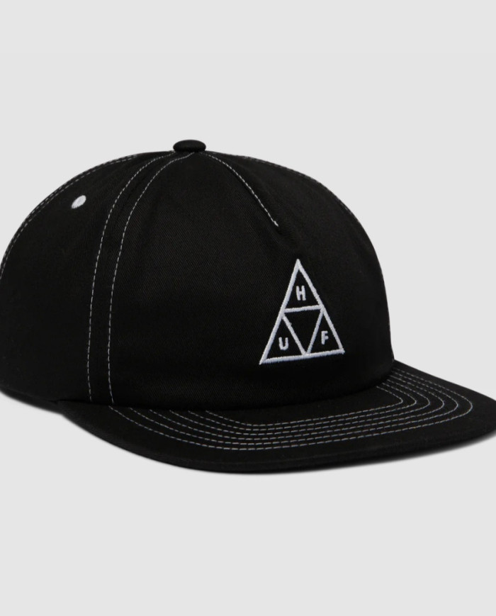 Huf - Set Triple Triangle Snapback - Light Olive/White