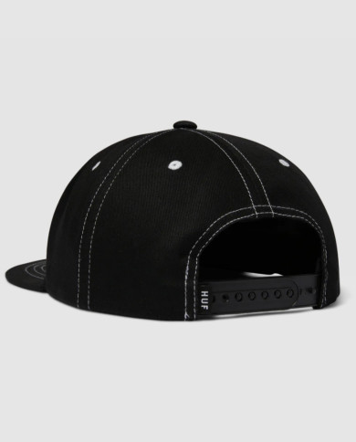 Huf - Set Triple Triangle Snapback - Black/White