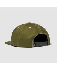 Huf - Set Triple Triangle Snapback - Light Olive/White
