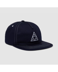 Huf - Set Triple Triangle Snapback - Navy/White