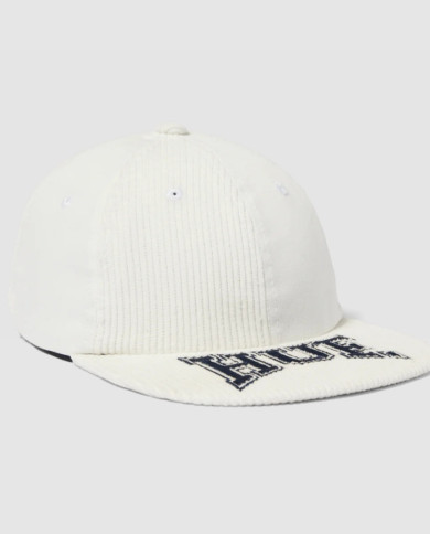 Huf - Classic H Pin Wheel 6-Panel Hat - White
