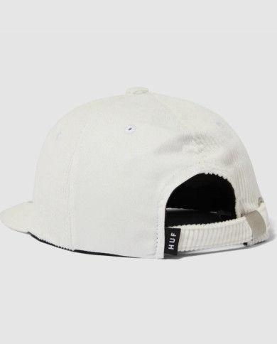 Huf - Classic H Pin Wheel 6-Panel Hat - White