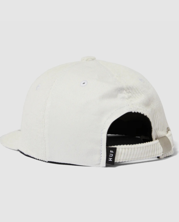 Huf - Classic H Pin Wheel 6-Panel Hat - White