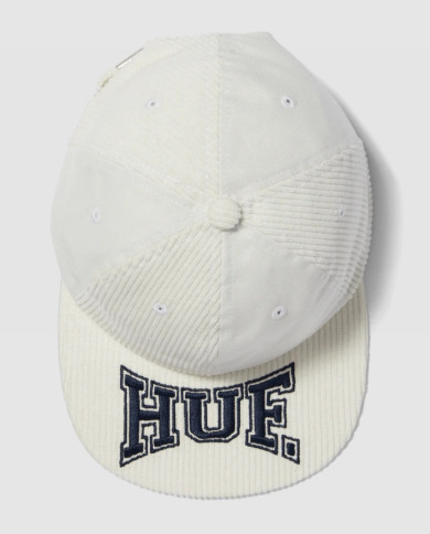 Huf - Classic H Pin Wheel 6-Panel Hat - White
