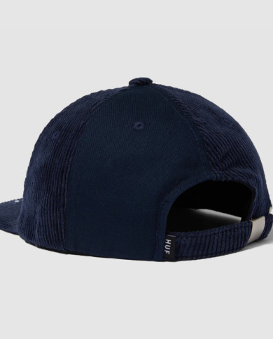 Huf - Classic H Pin Wheel 6-Panel Hat - Navy
