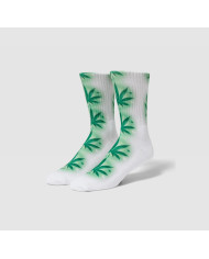 Huf - Airbrush Digital Plantlife Sock - White Huf - Airbrush Digital Plantlife Sock - White