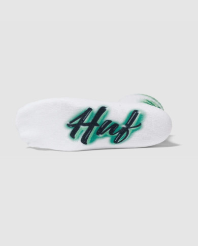 Huf - Airbrush Digital Plantlife Sock - White Huf - Airbrush Digital Plantlife Sock - White