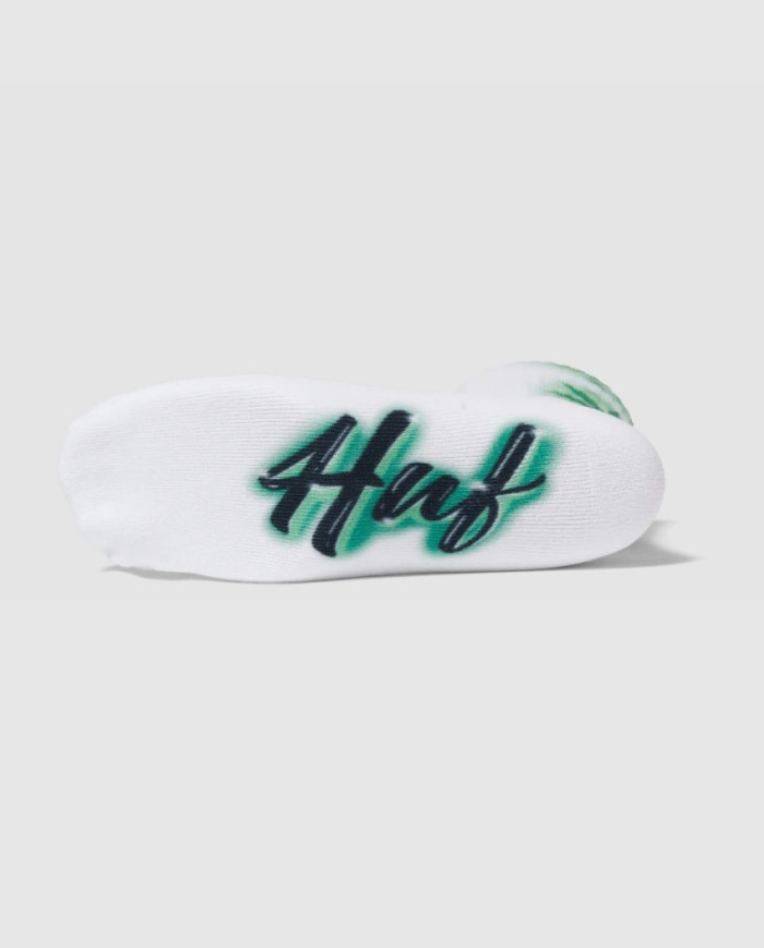 Huf - Airbrush Digital Plantlife Sock - White Huf - Airbrush Digital Plantlife Sock - White