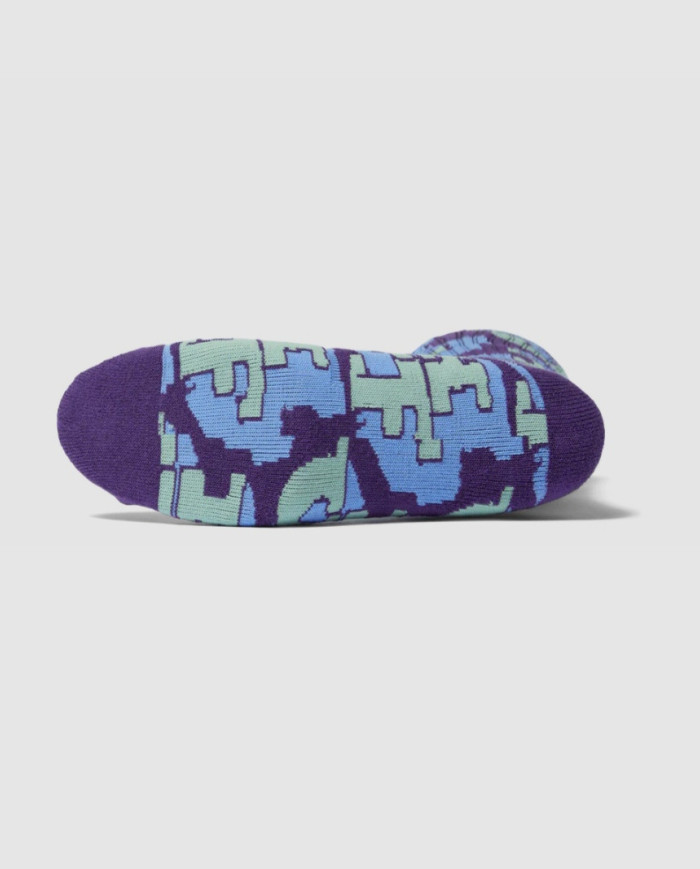 Huf - Mo'rex Crew Sock - Purple Huf - Mo'rex Crew Sock - Purple