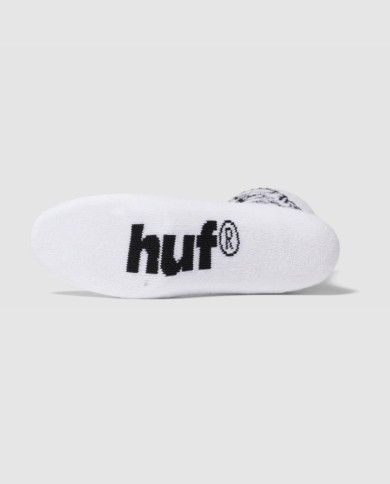 Huf - Rave Crew Sock - White