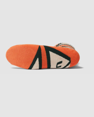 Huf - Skewed Triple Triangle Crew Sock - Orange