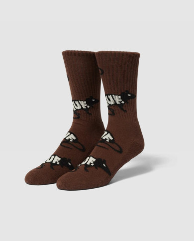 Huf - Pest Problem Crew Sock - Camel