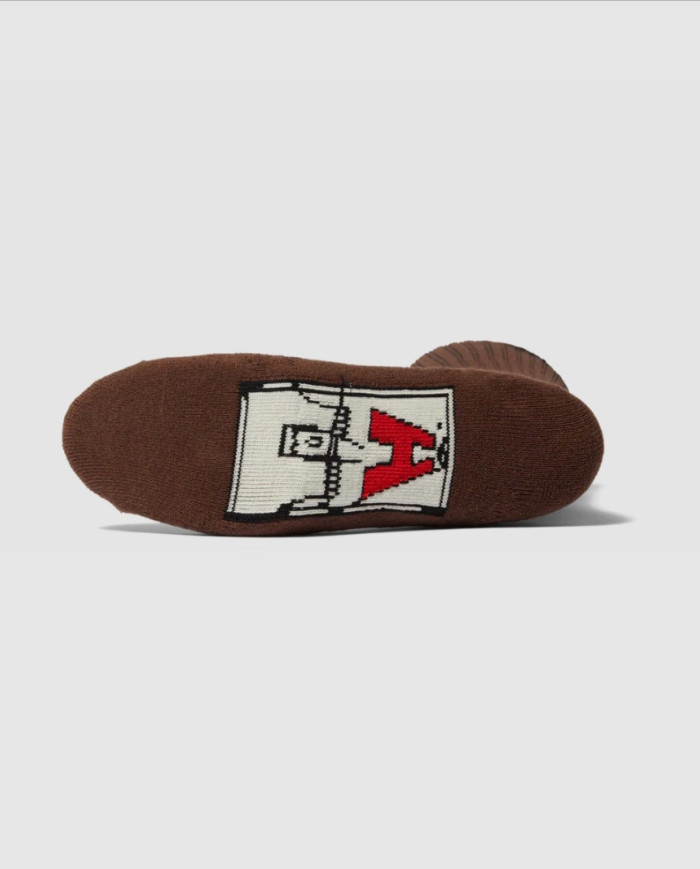Huf - Pest Problem Crew Sock - Camel Huf - Pest Problem Crew Sock - Camel