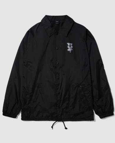Huf - Megaplast Coaches Jacket - Black