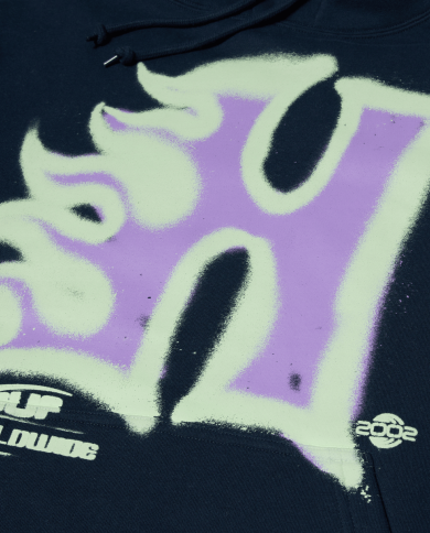 Huf -  Heat Wave Pullover Hoodie - Navy