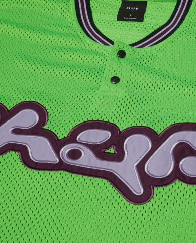 Huf - Halftime Henley Jersey - Clover